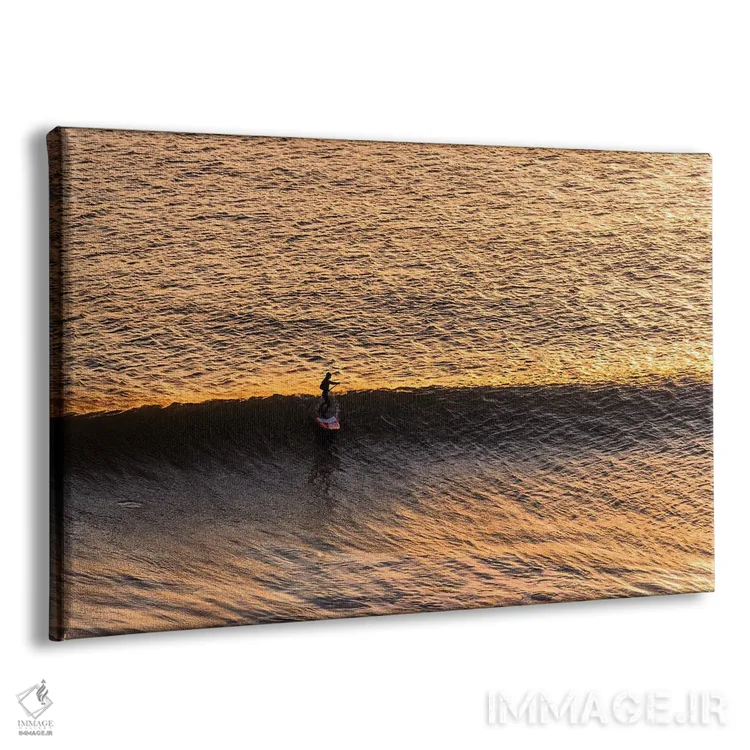 تابلو آخرین موج اثر اندرو لِوِر - نمای پرسپکتیو محصول