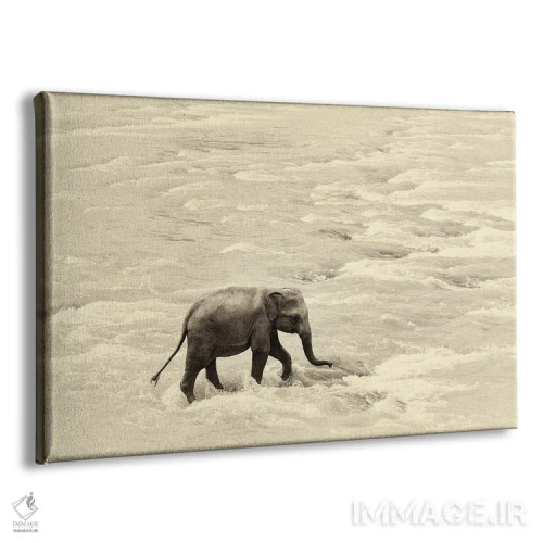 تابلو گامهای کودکانه اثر اندرو لِوِر - نمای پرسپکتیو محصول