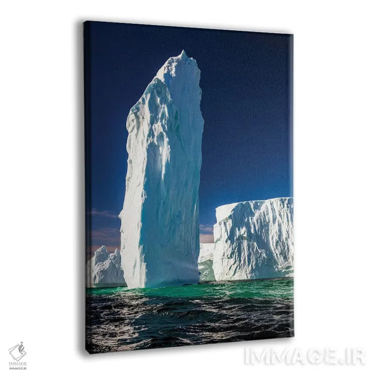 تابلو Antarctica,تکسنگ یخی، جنوبگان اثر آرت وولف (عکاس حیات وحش آمریکایی) - نمای پرسپکتیو محصول