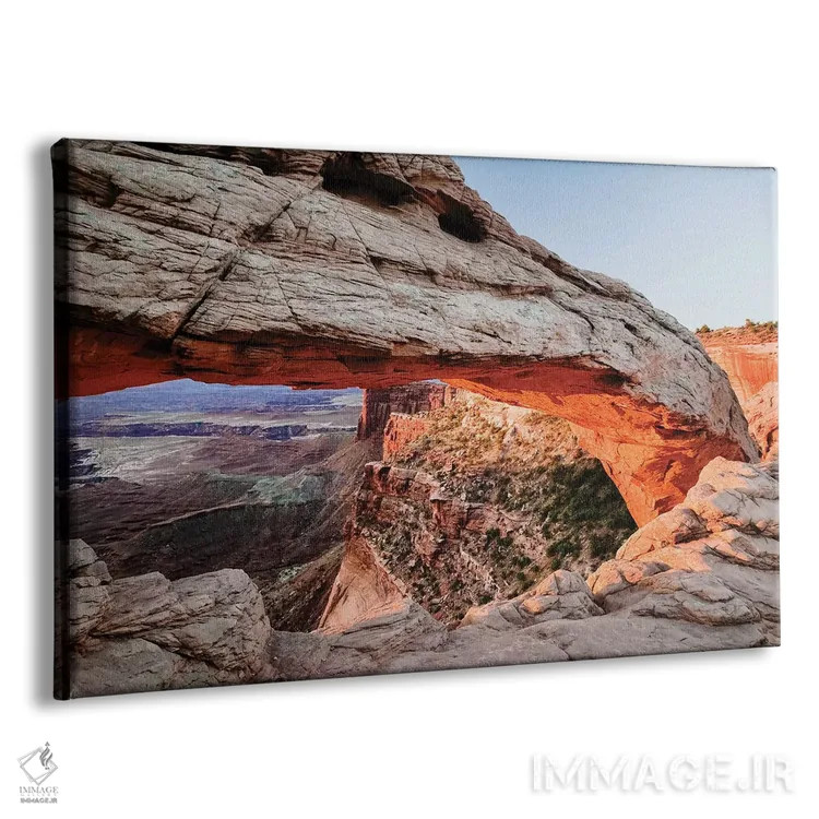 تابلو Canyonlands National Park, Utah, USA,قوس مسا در جزیره در آسمان، پارک ملی کنیونلندز، یوتا، آمریکا اثر آرت وولف (عکاس حیات وحش آمریکایی) - نمای پرسپکتیو محصول