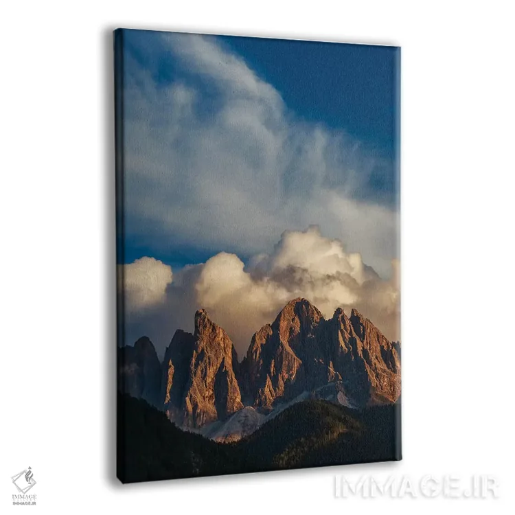 تابلو Dolomites, Italy,قلههای کوهستان، دولومیت، ایتالیا اثر آرت وولف (عکاس حیات وحش آمریکایی) - نمای پرسپکتیو محصول