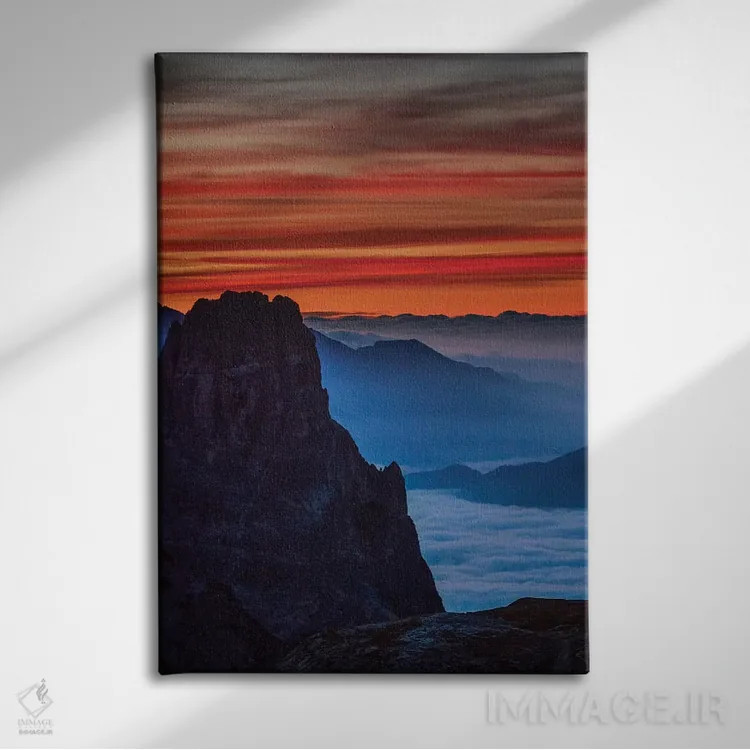 تابلو Italy,دولومیت جنوب تیرول، ایتالیا اثر آرت وولف (عکاس حیات وحش آمریکایی) - نمای روبهرو روی دیوار