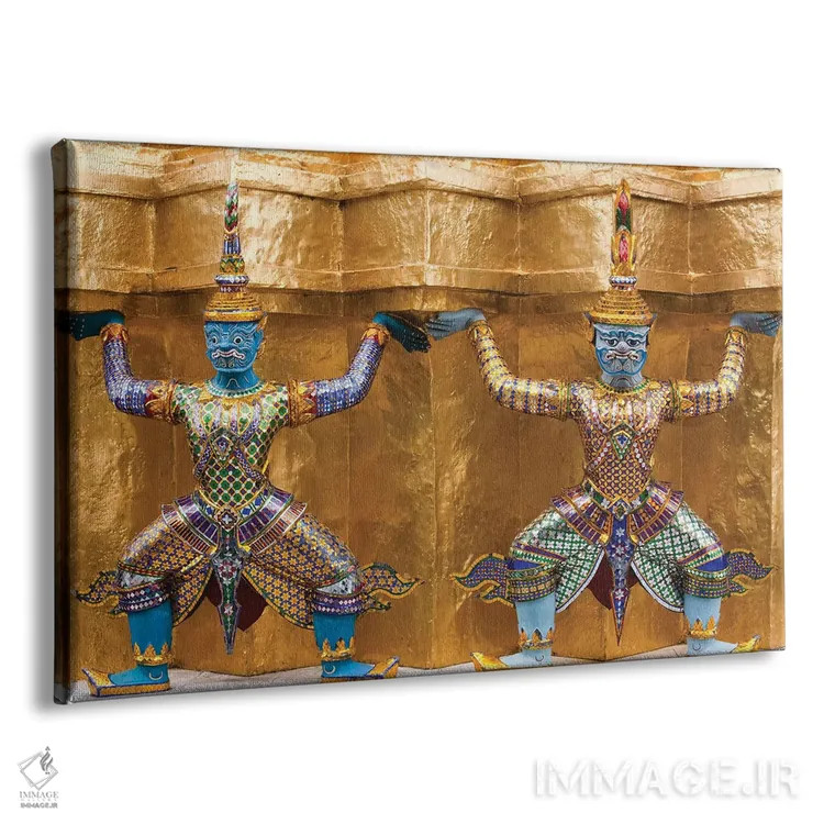 تابلو Bangkok, Thailand,کاخ بزرگ، بانکوک، تایلند اثر آرت وولف (عکاس حیات وحش آمریکایی) - نمای پرسپکتیو محصول