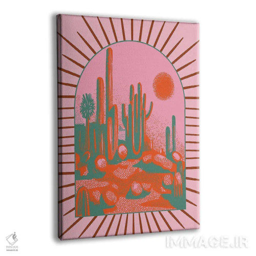 تابلو صحرای برقی اثر اروویند پرینتس - نمای پرسپکتیو محصول