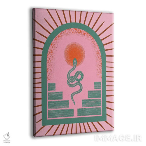 تابلو مار برقی اثر اروویند پرینتس - نمای پرسپکتیو محصول