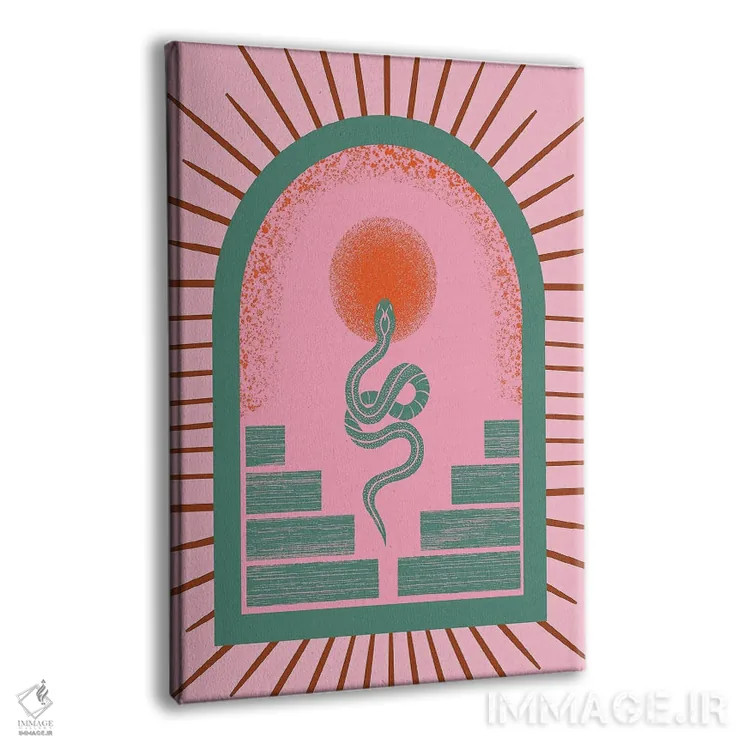 تابلو مار برقی اثر اروویند پرینتس - نمای پرسپکتیو محصول