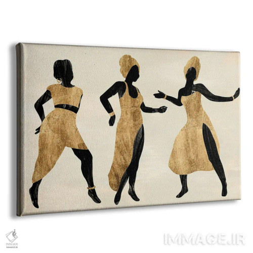 تابلو رقص جشن II اثر آنی وارن - نمای پرسپکتیو محصول