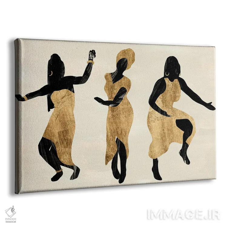 تابلو رقص جشن I اثر آنی وارن - نمای پرسپکتیو محصول