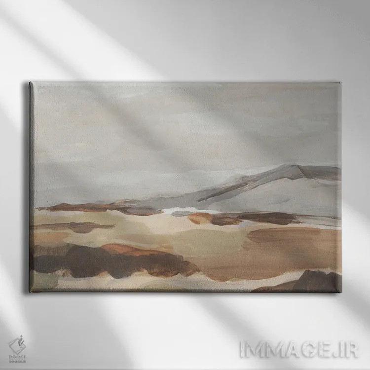 تابلو کوه غروبگرفته I اثر آنی وارن - نمای روبهرو روی دیوار