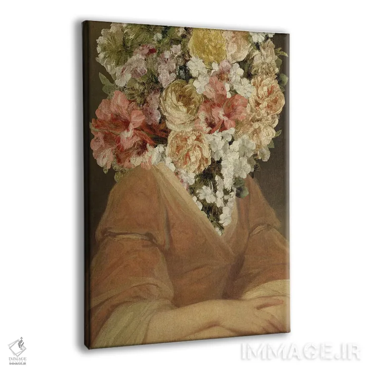 تابلو پرتره در شکوفه II اثر آنی وارن - نمای پرسپکتیو محصول