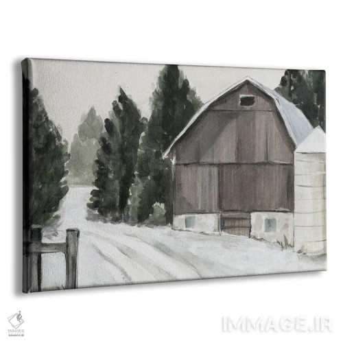 تابلو انبار زمستانی II اثر آنی وارن - نمای پرسپکتیو محصول