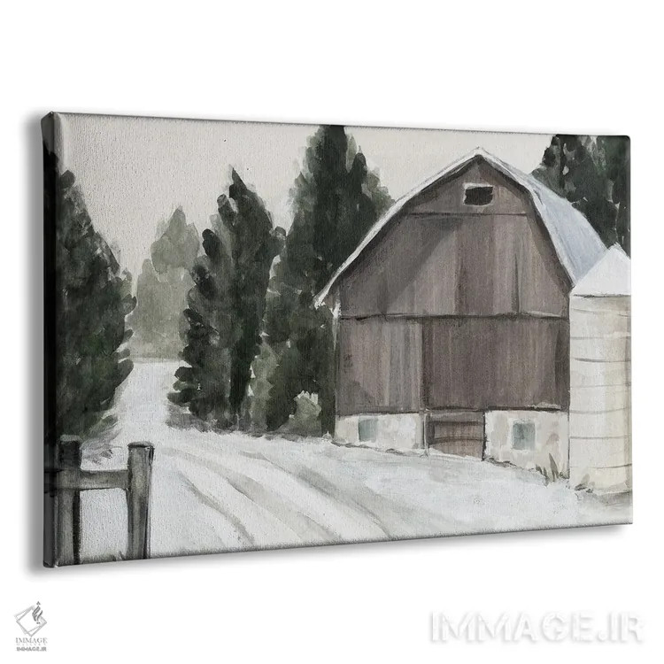 تابلو انبار زمستانی II اثر آنی وارن - نمای پرسپکتیو محصول