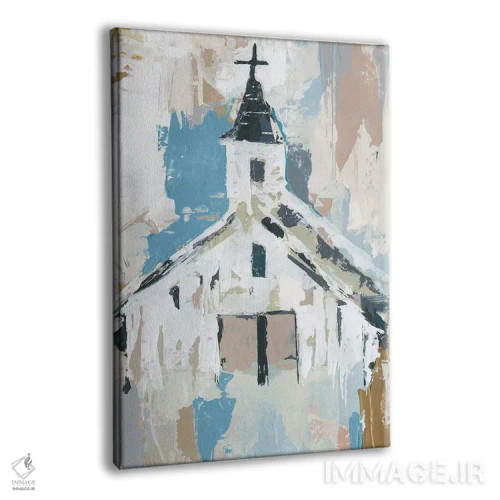 تابلو کلیسای یکشنبه I اثر آنی وارن - نمای پرسپکتیو محصول