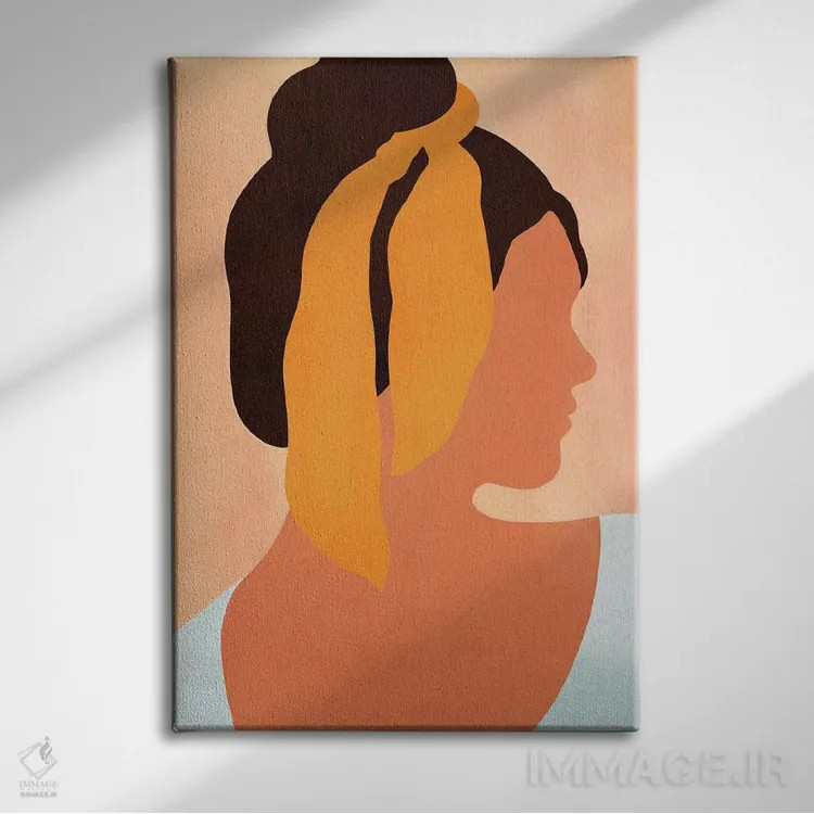 تابلو آرام باش II اثر آنی وارن - نمای روبهرو روی دیوار