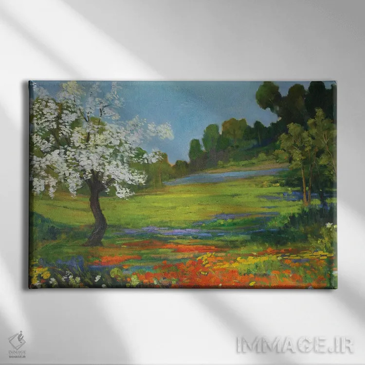 تابلو برکتهای طبیعت اثر الکسی فاین - نمای روبهرو روی دیوار