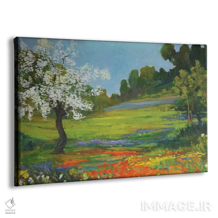 تابلو برکتهای طبیعت اثر الکسی فاین - نمای پرسپکتیو محصول