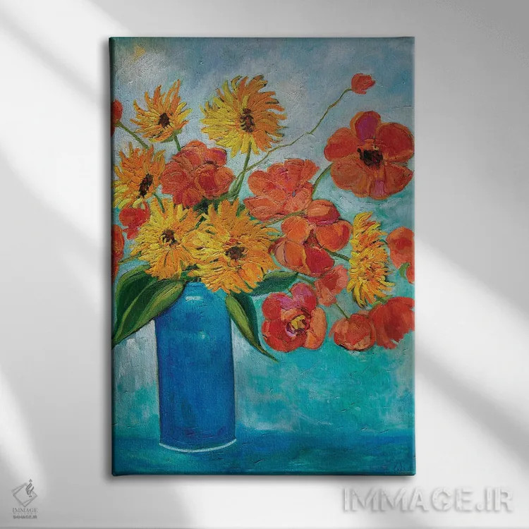 تابلو پر از امید اثر الکسی فاین - نمای روبهرو روی دیوار