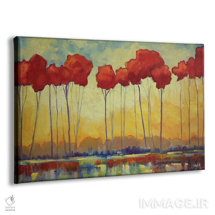 تابلو جنگل پادشاه اثر الکسی فاین - نمای پرسپکتیو محصول