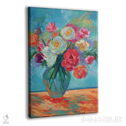 تابلو گلبرگها و پایداری اثر الکسی فاین - نمای پرسپکتیو محصول