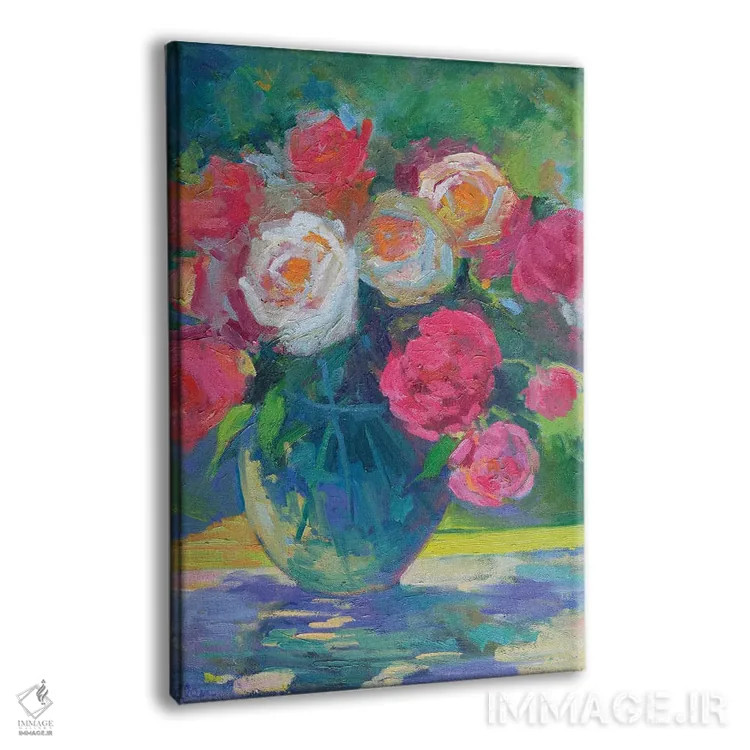 تابلو گلبرگهای زیبا اثر الکسی فاین - نمای پرسپکتیو محصول