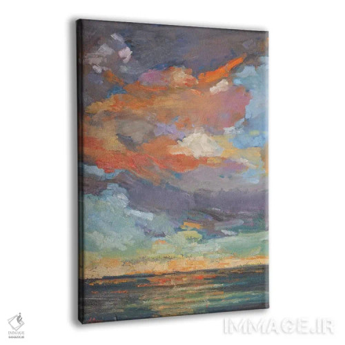 تابلو بازتاب ساحلی اثر الکسی فاین - نمای پرسپکتیو محصول