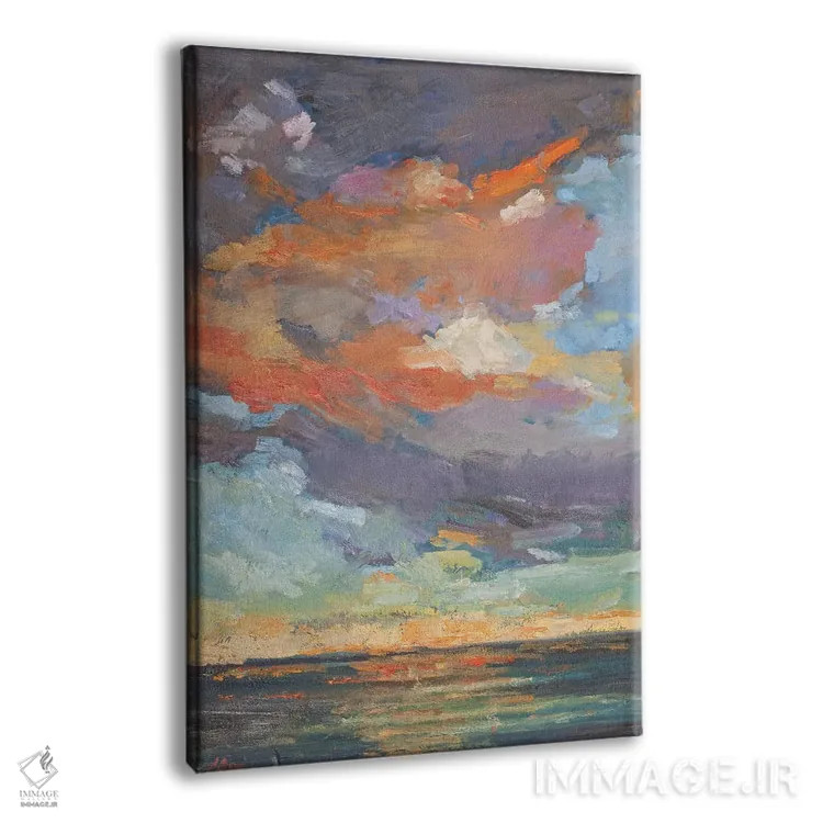 تابلو بازتاب ساحلی اثر الکسی فاین - نمای پرسپکتیو محصول