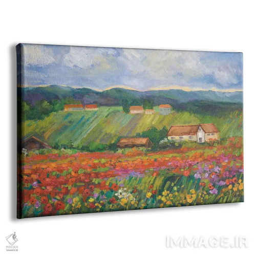 تابلو شکوه بهار اثر الکسی فاین - نمای پرسپکتیو محصول