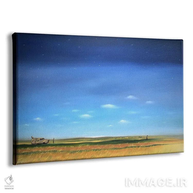 تابلو احمق و احمقتر (فیلم کمدی) اثر الکس کر - نمای پرسپکتیو محصول