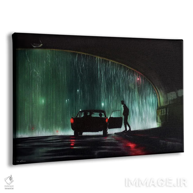 تابلو ماتریکس، وارد شو (فیلم ماتریکس) اثر الکس کر - نمای پرسپکتیو محصول