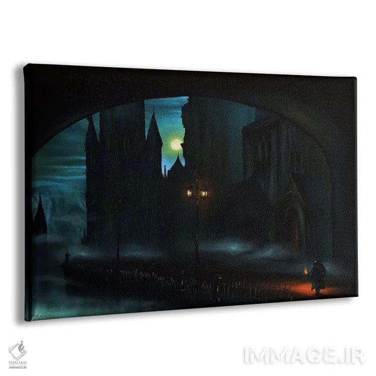 تابلو مهتاب بلادبورن (بازی ویدئویی) اثر الکس کر - نمای پرسپکتیو محصول