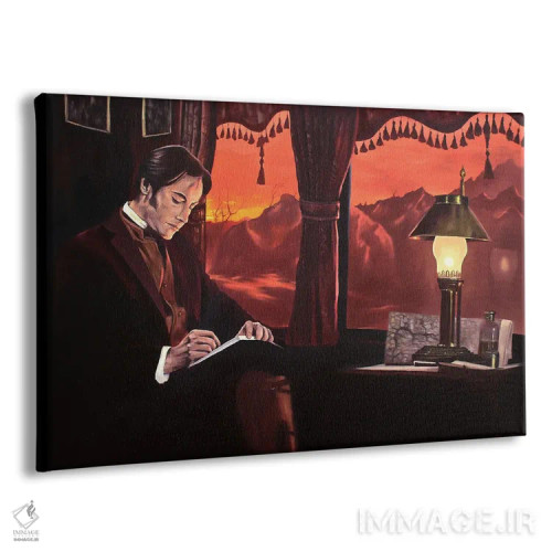 تابلو دراکولای برام استوکر اثر الکس کر - نمای پرسپکتیو محصول