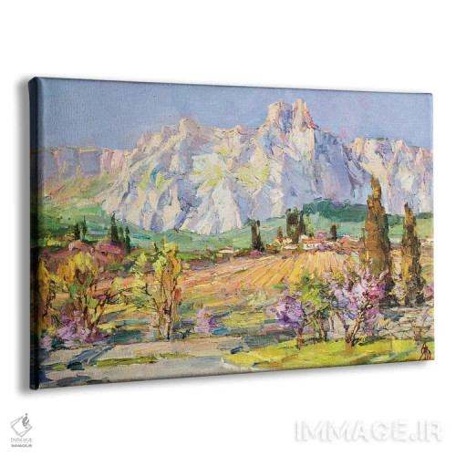 تابلو آی پتری (کوه در کریمه) اثر سرگئی الکساندروویچ پوزدیف - نمای پرسپکتیو محصول