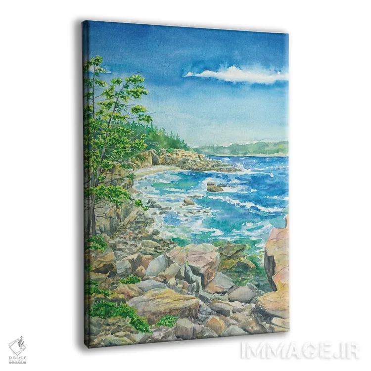 تابلو پارک ملی آکادیا (آمریکا) اثر آلکسی دیمیتریویچ شمیروف - نمای پرسپکتیو محصول
