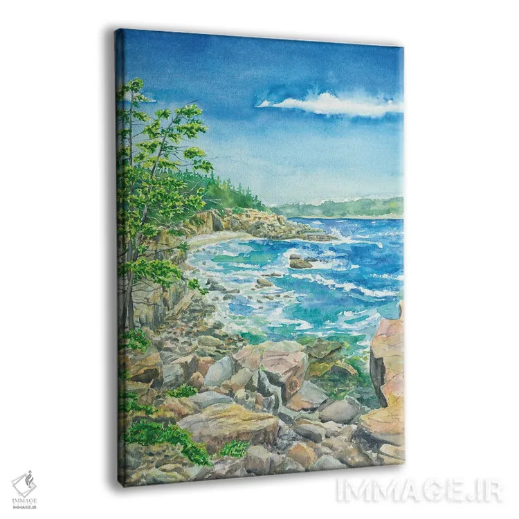 تابلو پارک ملی آکادیا (آمریکا) اثر آلکسی دیمیتریویچ شمیروف - نمای پرسپکتیو محصول