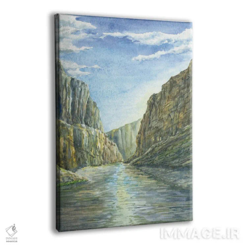 تابلو پارک ملی بیگ بند (آمریکا) اثر آلکسی دیمیتریویچ شمیروف - نمای پرسپکتیو محصول