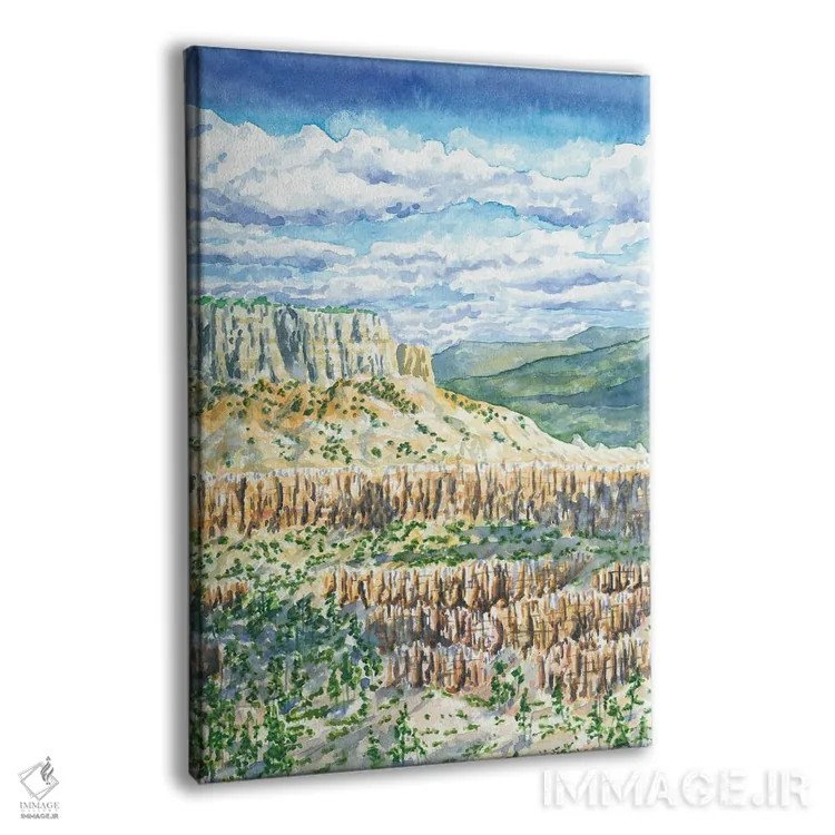 تابلو پارک ملی برایس کنیون اثر آلکسی دیمیتریویچ شمیروف - نمای پرسپکتیو محصول