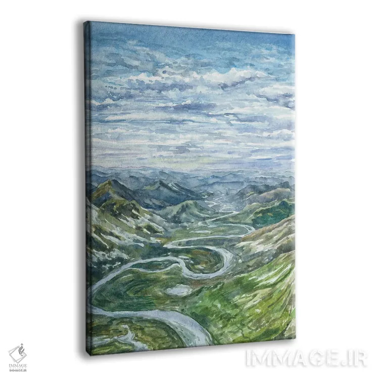 تابلو پارک ملی دروازههای قطب شمال اثر آلکسی دیمیتریویچ شمیروف - نمای پرسپکتیو محصول