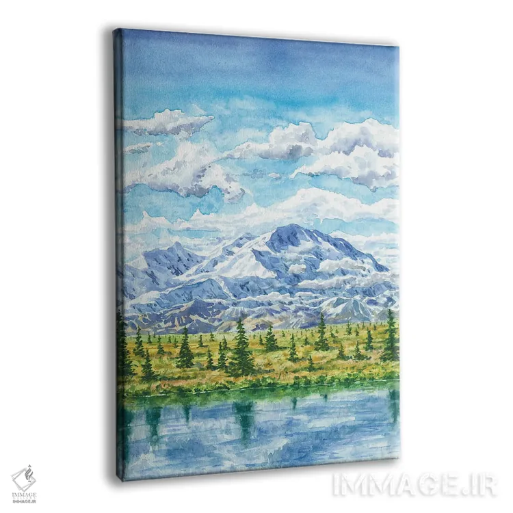 تابلو پارک ملی دنالی (آلاسکا) اثر آلکسی دیمیتریویچ شمیروف - نمای پرسپکتیو محصول