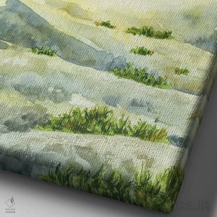 تابلو پارک ملی دره مرگ اثر آلکسی دیمیتریویچ شمیروف - نمای نزدیک بافت بوم