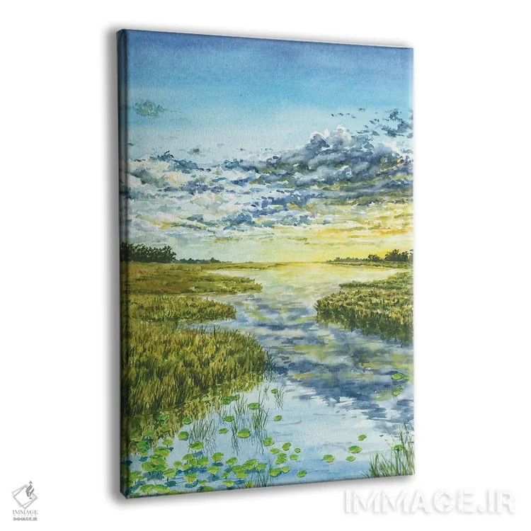 تابلو پارک ملی اورگلیدز اثر آلکسی دیمیتریویچ شمیروف - نمای پرسپکتیو محصول