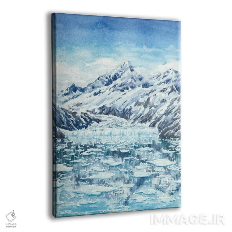 تابلو پارک ملی خلیج یخچالی اثر آلکسی دیمیتریویچ شمیروف - نمای پرسپکتیو محصول
