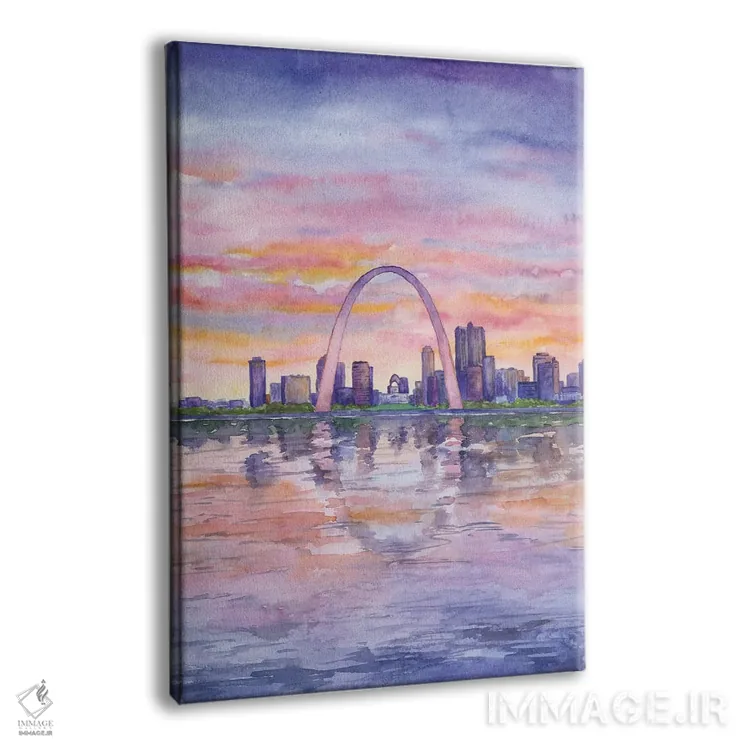 تابلو پارک ملی گیتوی آرچ (طاق دروازه) اثر آلکسی دیمیتریویچ شمیروف - نمای پرسپکتیو محصول