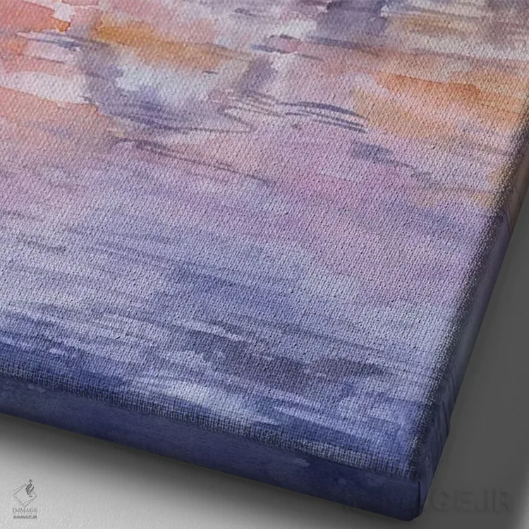 تابلو پارک ملی گیتوی آرچ (طاق دروازه) اثر آلکسی دیمیتریویچ شمیروف - نمای نزدیک بافت بوم