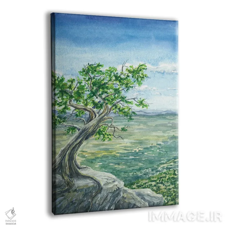 تابلو پارک ملی بیابان بزرگ (گریت بیسین) اثر آلکسی دیمیتریویچ شمیروف - نمای پرسپکتیو محصول