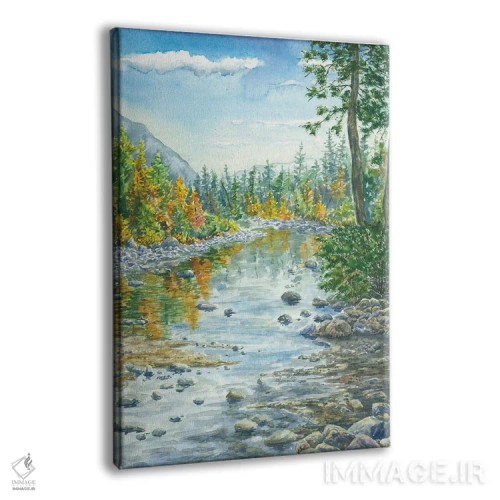 تابلو پارک ملی کنیون شاهان (کینگ کنیون) اثر آلکسی دیمیتریویچ شمیروف - نمای پرسپکتیو محصول