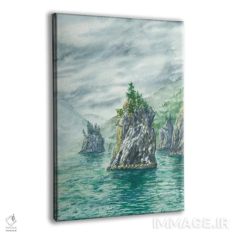 تابلو پارک ملی فلات کنای (فیوردهای کنای) اثر آلکسی دیمیتریویچ شمیروف - نمای پرسپکتیو محصول