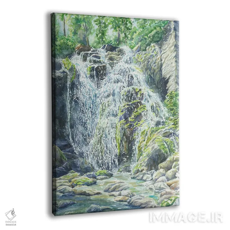 تابلو پارک ملی آتشفشانی لاسن اثر آلکسی دیمیتریویچ شمیروف - نمای پرسپکتیو محصول