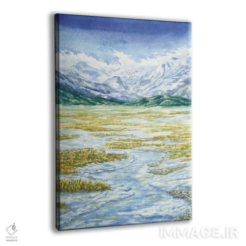 تابلو پارک ملی راکی ماونتین (کوهستان راکی) اثر آلکسی دیمیتریویچ شمیروف - نمای پرسپکتیو محصول