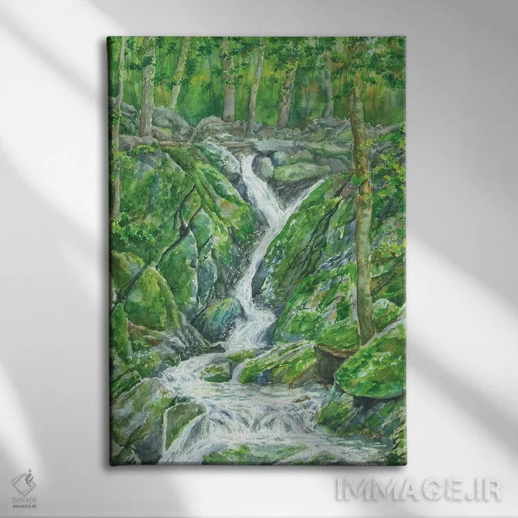 تابلو پارک ملی شناندوا (آمریکا) اثر آلکسی دیمیتریویچ شمیروف - نمای روبهرو روی دیوار