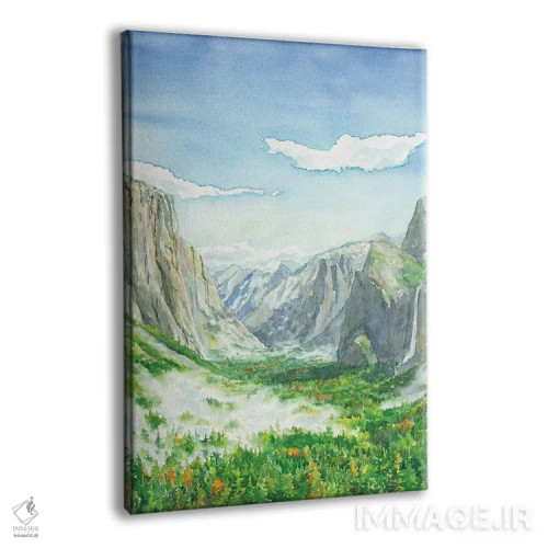 تابلو پارک ملی یوسمیتی (آمریکا) اثر آلکسی دیمیتریویچ شمیروف - نمای پرسپکتیو محصول